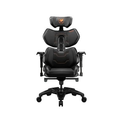 4710483773310-Fauteuil gamer TERMINATOR - accoudoirs réglables - appuie-tête intégré - noir--1