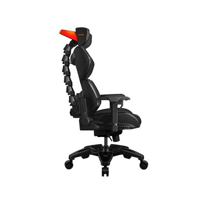 4710483773310-Fauteuil gamer TERMINATOR - accoudoirs réglables - appuie-tête intégré - noir--2
