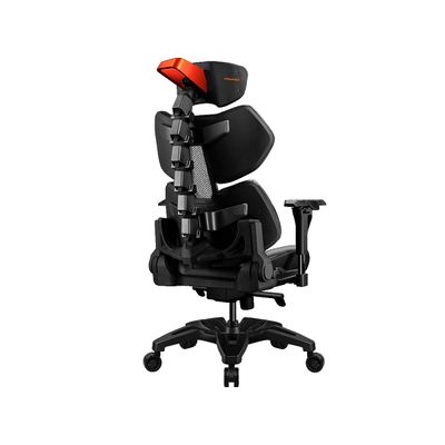 4710483773310-Fauteuil gamer TERMINATOR - accoudoirs réglables - appuie-tête intégré - noir--3