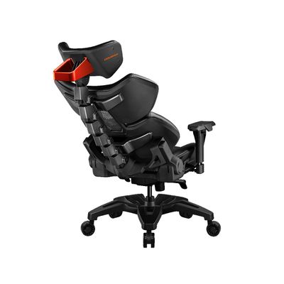 4710483773310-Fauteuil gamer TERMINATOR - accoudoirs réglables - appuie-tête intégré - noir--5