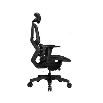 4710483774089-Fauteuil gamer ARGO One Black - accoudoirs réglables - appuie-tête intégré - noir--3
