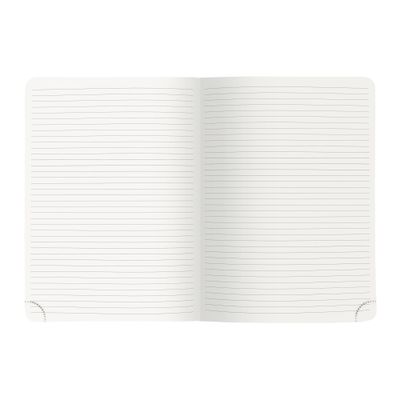 3660942080897-Agenda spiralé Denim All in One - 1 semaine sur 2 pages - 15 x 21 cm - bleu - avec carnet de notes - E--5