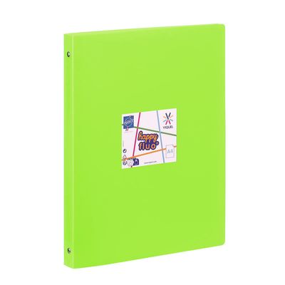 3135256097317-Viquel Happy Fluo - Classeur 4 anneaux - Dos 25 mm - A4 - disponible dans différentes couleurs--5