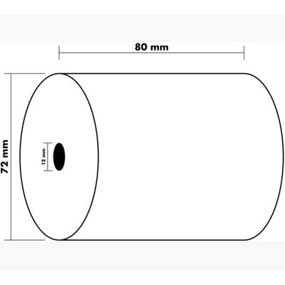 3130634438188-Exacompta - 10 Bobines thermique - rouleau caisse - 80 x 72 x 12 mm - 1 pli - sans phénol - 76 m--6