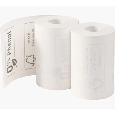 3130631407613-Exacompta - 20 Bobines thermiques - rouleaux TPE - 57 x 40 x 12 mm - 18m - sans mandrin ni film plastiq--1