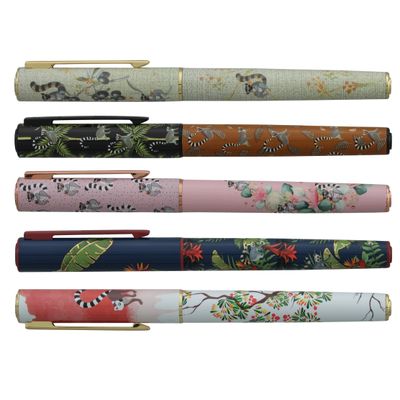 3173740248715-Ink Lemur Plumink - Stylo plume - bleu--0