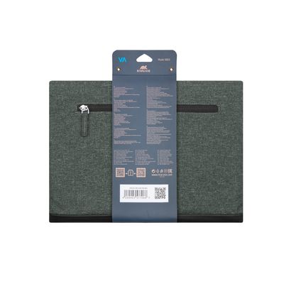 4260403577073-RIVACASE Lantau - Housse pour ordinateur portable 13,3" - kaki--8
