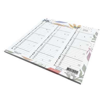 3371010501014-Quo Vadis Exotique - Calendrier origami 3 mois par face - 13 x 26 cm--0