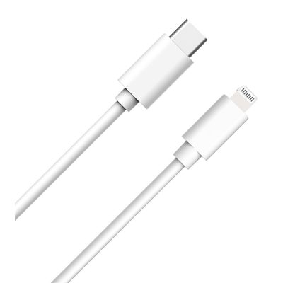 3571211504719-WOW - Câble USB C/Lightning 1m 3A Blanc --0