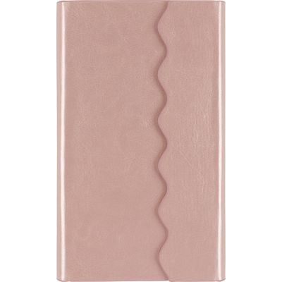 3664447160986-Agenda de poche spiralé New York - 1 semaine sur 2 pages - 9,5 x 17 cm - or rose - Oberthur--0