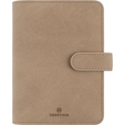 3664447159966-Organiseur Ramatuelle - 19 x 23 cm - taupe - Oberthur--0
