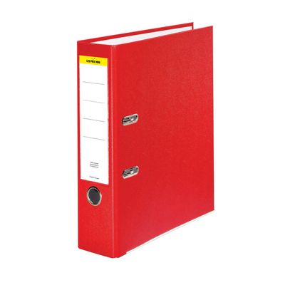 4014481244729-Les Prix Mini - Classeur à levier - Dos 75 mm - A4 - pour 715 feuilles - rouge--0