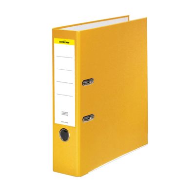 4014481244743-Les Prix Mini - Classeur à levier - Dos 75 mm - A4 - pour 715 feuilles - jaune--0