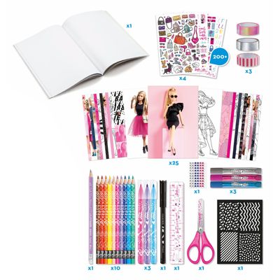 3154149070626-Maped Creativ Licence Barbie - Scrapbooking--2