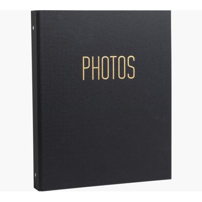 3130631176014-Exacompta OfficeByMe - Album photo classeur - 60 pages noires - noir--0