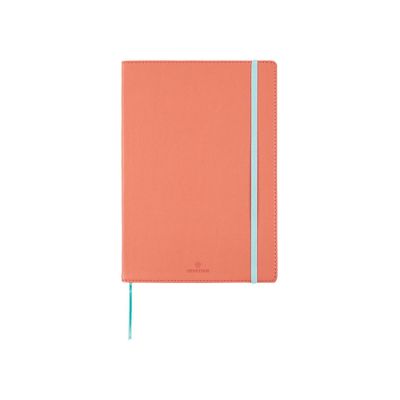 3664447151656-Oberthur Carmen - Carnet de notes souple A6 - ligné - 160 pages - corail--0