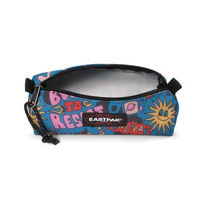 196011844068-EASTPAK Benchmark - Trousse 1 compartiment - Doodle Blue--1