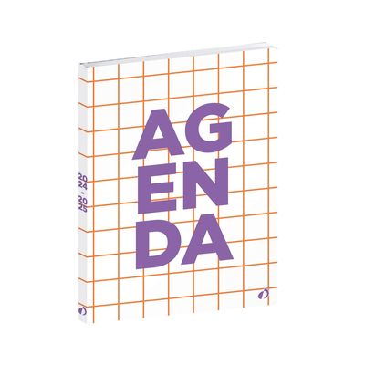 3371010517152-Agenda Trinidad Planning 16 mois - 1 semaine sur 2 pages - 15 x 21 cm - carrés - Quo Vadis--0