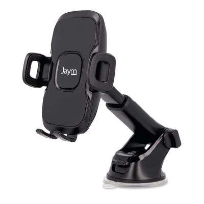 3701263522212-JAYM - Support de voiture avec bras téléscopique pour smartphone - fixation par ventouse--0