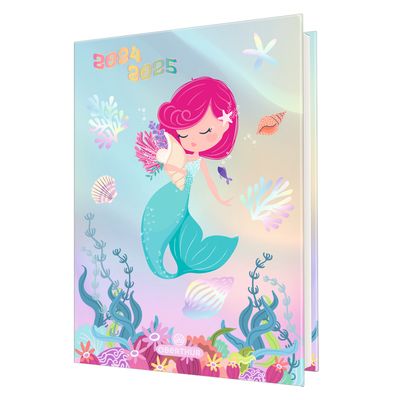 3664447168029-Agenda Sirène - 1 jour par page - 12,5 x 17,5 cm - Oberthur--0