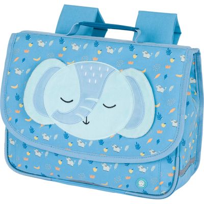 3664447172330-Cartable maternelle Doudou - 32 cm - 1 compartiment - éléphant ou panda - Oberthur--6