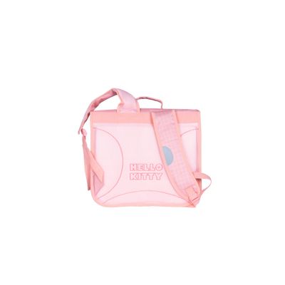 3661507823317-Cartable Hello Kitty Green Floral - 38 cm - 2 compartiments - rose - Kid'Abord--1