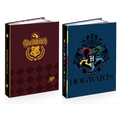 3661507515885-Agenda Harry Potter - 1 jour par page - 12 x 17 cm - Hogwarts ou Gryffindor - Kid'Abord--0