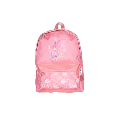3661507220581-Sac à dos Ettavee All is love - 1 compartiment - fleurs rose - Kid'Abord--2