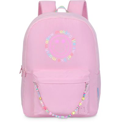 5600446652297-Sac à dos Marshmallow Happy - 2 compartiments - rose - Kid'Abord--0