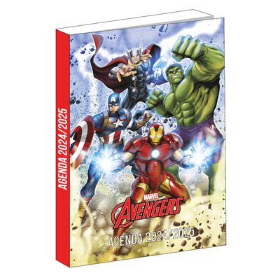 3666311024721-Agenda Avengers - 1 jour par page - 12 x 17 cm - multicolore - Bagtrotter--0