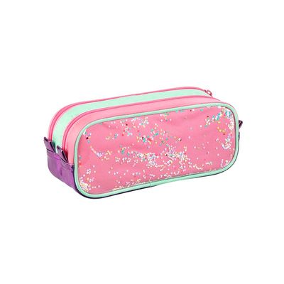 3135258773691-Trousse Fruity Party - 2 compartiments - vert - Viquel--1