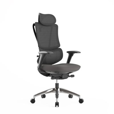 3760185021234-Fauteuil de bureau EGOSTAR Ultra - accoudoirs réglables - Appui-tête réglable - noir--0