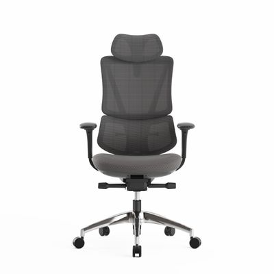3760185021234-Fauteuil de bureau EGOSTAR Ultra - accoudoirs réglables - Appui-tête réglable - noir--1