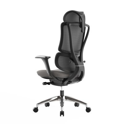 3760185021234-Fauteuil de bureau EGOSTAR Ultra - accoudoirs réglables - Appui-tête réglable - noir--3