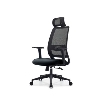 3760185024556-Fauteuil de bureau OPEN - accoudoirs réglables - appuie-tête réglable - noir--1