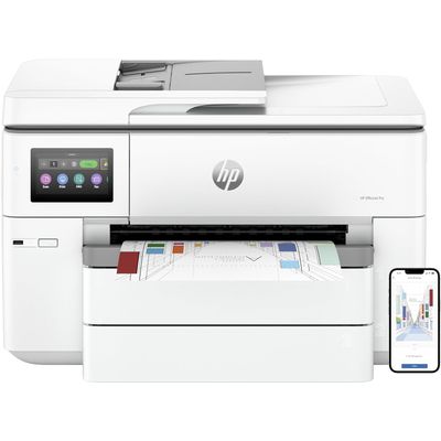 0196337487932-HP Officejet Pro 9730e Wide Format All-in-One - Imprimante multifonction jet d'encre couleur A3 - USB 2.0, LAN, h--4