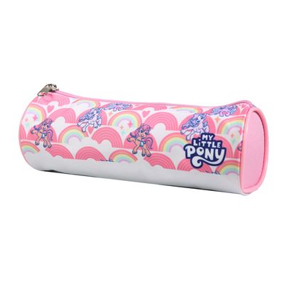3666311015804-Trousse My Little pony - 22cm -  1 compartiment - rose - Bagtrotter--1