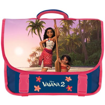 3666311030265-Cartable Vaiana - 38cm - 2 compartiments - rose - Bagtrotter--0
