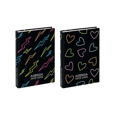 3135257454638-Agenda Néon - 1 jour par page - 12 x 17 cm - Viquel--0