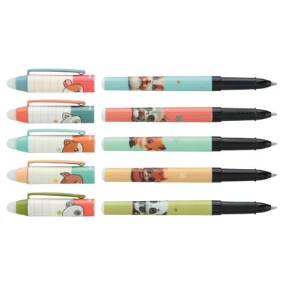3173740253085-Effacink plastique INK "Fluffy's" 5 designs assortis --3