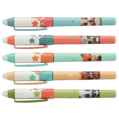 3173740253085-Effacink plastique INK "Fluffy's" 5 designs assortis --0