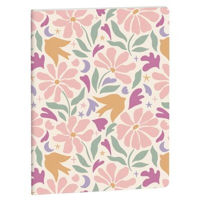 3660942087704-Multicarnet Clover Céleste -2 carnets lignés et 1 carnet uni - 15 x 21 cm - Paloma, Elise bleu, Kraft--3