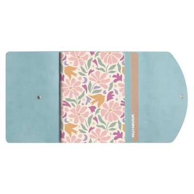 3660942087704-Multicarnet Clover Céleste -2 carnets lignés et 1 carnet uni - 15 x 21 cm - Paloma, Elise bleu, Kraft--4