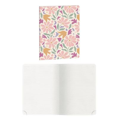 3660942087704-Multicarnet Clover Céleste -2 carnets lignés et 1 carnet uni - 15 x 21 cm - Paloma, Elise bleu, Kraft--8