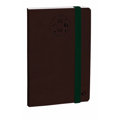 3371010531660-AFFAIRES SD ML Everest - Grenat -10x15 cm - avec élastique - Semainier - 16 mois de septembre à déce--0