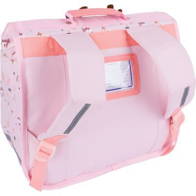 3664447198590-Cartable maternelle Doudou - 33 cm - 1 compartiment - hérisson ou paon - Oberthur--2