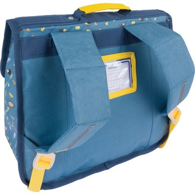 3664447198590-Cartable maternelle Doudou - 33 cm - 1 compartiment - hérisson ou paon - Oberthur--3