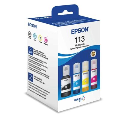 8715946736518-Epson 113 Multipack - Pack de 4 - noir, jaune, cyan, magenta - original - recharge d'encre--0