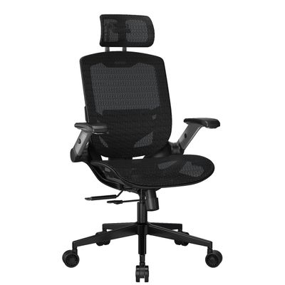 4710483778087-Fauteuil gamer Speeder One - accoudoirs réglables - appui-tête intégré - noir--0