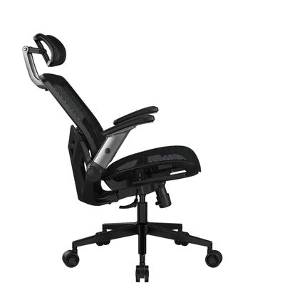 4710483778087-Fauteuil gamer Speeder One - accoudoirs réglables - appui-tête intégré - noir--2